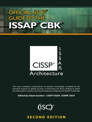 cover image of Official (ISC)2&#174; Guide to the ISSAP&#174; CBK
